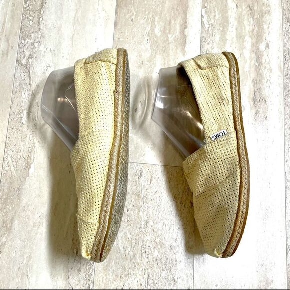 TOMS Woven Jute Classics Flats 206 - Picture 4 of 9